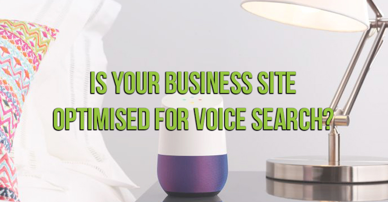 business site optimisation for voice search