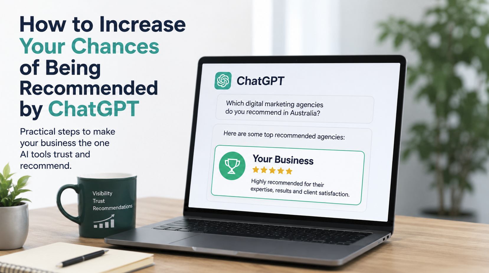 How to increate your chances of being recommended by ChatGPT